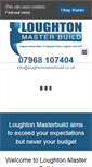 Mobile Screenshot of loughtonmasterbuild.co.uk